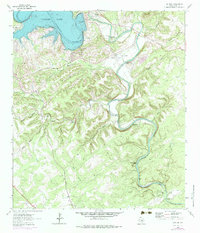 Download a high-resolution, GPS-compatible USGS topo map for Sattler, TX (1984 edition)