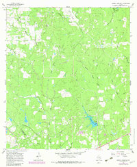 Download a high-resolution, GPS-compatible USGS topo map for Sawmill Branch, TX (1983 edition)