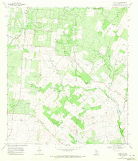 Download a high-resolution, GPS-compatible USGS topo map for Schattel, TX (1971 edition)