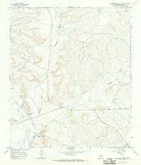 Download a high-resolution, GPS-compatible USGS topo map for Schneeman Draw NW, TX (1970 edition)