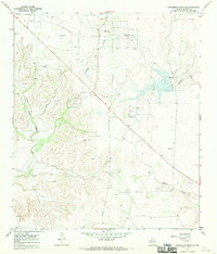 Download a high-resolution, GPS-compatible USGS topo map for Schneeman Draw SE, TX (1970 edition)