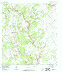 Download a high-resolution, GPS-compatible USGS topo map for Schroeder, TX (1985 edition)