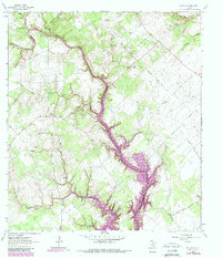 Download a high-resolution, GPS-compatible USGS topo map for Schroeder, TX (1987 edition)
