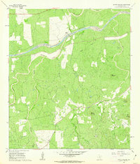 Download a high-resolution, GPS-compatible USGS topo map for Scotts Crossing, TX (1962 edition)