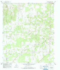Download a high-resolution, GPS-compatible USGS topo map for Scranton, TX (1981 edition)