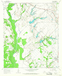 Download a high-resolution, GPS-compatible USGS topo map for Scurry, TX (1966 edition)