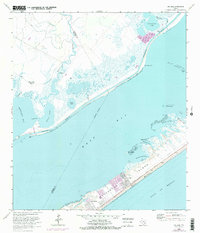 Download a high-resolution, GPS-compatible USGS topo map for Sea Isle, TX (1977 edition)