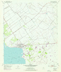 Download a high-resolution, GPS-compatible USGS topo map for Seadrift, TX (1976 edition)
