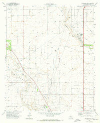 Download a high-resolution, GPS-compatible USGS topo map for Seagraves SW, TX (1973 edition)