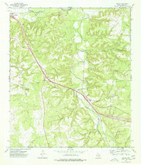 Download a high-resolution, GPS-compatible USGS topo map for Segovia, TX (1977 edition)