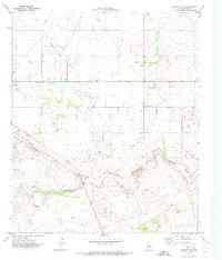 Download a high-resolution, GPS-compatible USGS topo map for Seminole NE, TX (1973 edition)