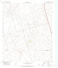 Download a high-resolution, GPS-compatible USGS topo map for Seminole SW, TX (1973 edition)