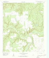Download a high-resolution, GPS-compatible USGS topo map for Seven Diamond L Canyon, TX (1959 edition)