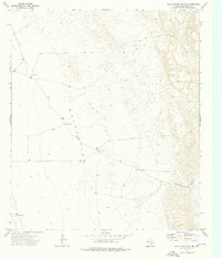 Download a high-resolution, GPS-compatible USGS topo map for Seven Heart Gap NW, TX (1976 edition)