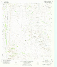 Download a high-resolution, GPS-compatible USGS topo map for Seven L Peak, TX (1975 edition)