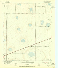 Download a high-resolution, GPS-compatible USGS topo map for Sevenmile Basin, TX (1955 edition)