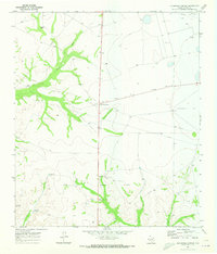 Download a high-resolution, GPS-compatible USGS topo map for Sevenmile Corner, TX (1973 edition)