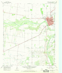 Download a high-resolution, GPS-compatible USGS topo map for Seymour West, TX (1968 edition)