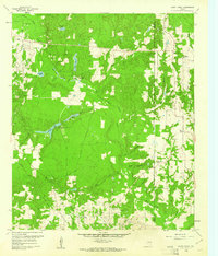 Download a high-resolution, GPS-compatible USGS topo map for Shady Grove, TX (1961 edition)