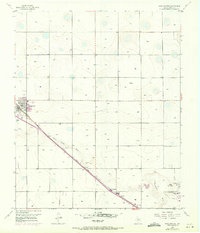 preview thumbnail of historical topo map of Shallowater, TX in 1956