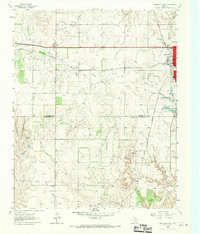 Download a high-resolution, GPS-compatible USGS topo map for Shamrock West, TX (1967 edition)