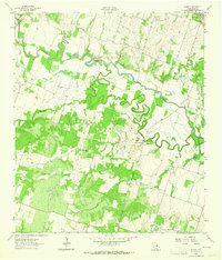 Download a high-resolution, GPS-compatible USGS topo map for Sharp, TX (1964 edition)