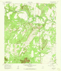 Download a high-resolution, GPS-compatible USGS topo map for Shawville, TX (1962 edition)