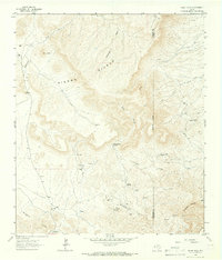 Download a high-resolution, GPS-compatible USGS topo map for Sheep Peak, TX (1967 edition)