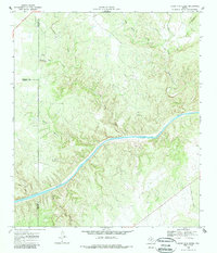 Download a high-resolution, GPS-compatible USGS topo map for Sheep Run Creek, TX (1985 edition)