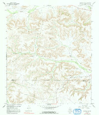 preview thumbnail of historical topo map of Pecos County, TX in 1967