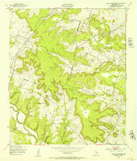 Download a high-resolution, GPS-compatible USGS topo map for Shell Mountains, TX (1953 edition)