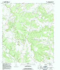 preview thumbnail of historical topo map of Coryell County, TX in 1995