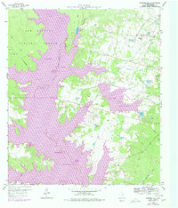 Download a high-resolution, GPS-compatible USGS topo map for Shepard Hill, TX (1977 edition)
