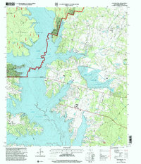 Download a high-resolution, GPS-compatible USGS topo map for Shepard Hill, TX (2000 edition)