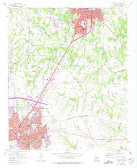 Download a high-resolution, GPS-compatible USGS topo map for Sherman, TX (1975 edition)