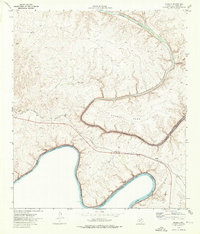 Download a high-resolution, GPS-compatible USGS topo map for Shumla, TX (1976 edition)