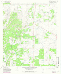 Download a high-resolution, GPS-compatible USGS topo map for Sibley Creek, TX (1982 edition)