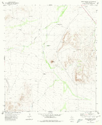 Download a high-resolution, GPS-compatible USGS topo map for Sierra Madera NE, TX (1980 edition)