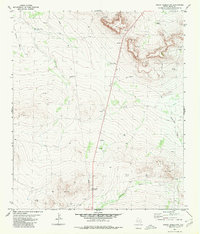 Download a high-resolution, GPS-compatible USGS topo map for Sierra Madera NW, TX (1980 edition)