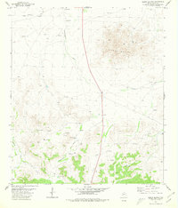 Download a high-resolution, GPS-compatible USGS topo map for Sierra Madera, TX (1980 edition)