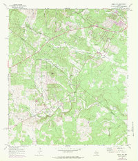 Download a high-resolution, GPS-compatible USGS topo map for Signal Hill, TX (1983 edition)