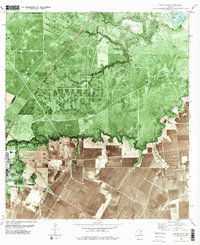 Download a high-resolution, GPS-compatible USGS topo map for Sinton East, TX (1979 edition)
