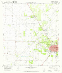 Download a high-resolution, GPS-compatible USGS topo map for Sinton West, TX (1979 edition)