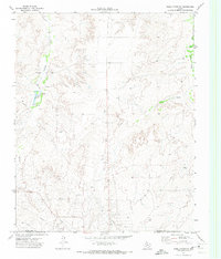 preview thumbnail of historical topo map of Hutchinson County, TX in 1971