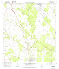 Download a high-resolution, GPS-compatible USGS topo map for Skidmore, TX (1979 edition)