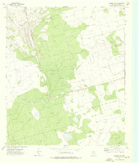 Download a high-resolution, GPS-compatible USGS topo map for Slager Lake, TX (1976 edition)