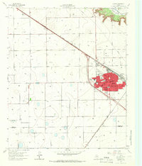 Download a high-resolution, GPS-compatible USGS topo map for Slaton, TX (1966 edition)