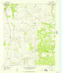 preview thumbnail of historical topo map of Archer County, TX in 1956