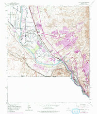 Download a high-resolution, GPS-compatible USGS topo map for Smeltertown, TX (1975 edition)