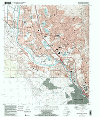Download a high-resolution, GPS-compatible USGS topo map for Smeltertown, TX (2002 edition)